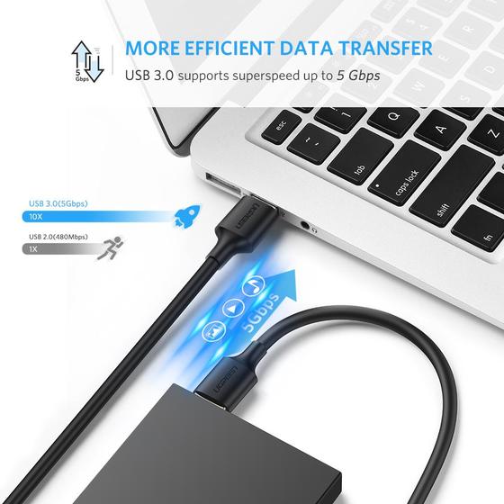 UGREEN USB 3.0 Male To A Male Data Cable 1.M 3 1Connect Ltd - Bringing IT and Communications Together