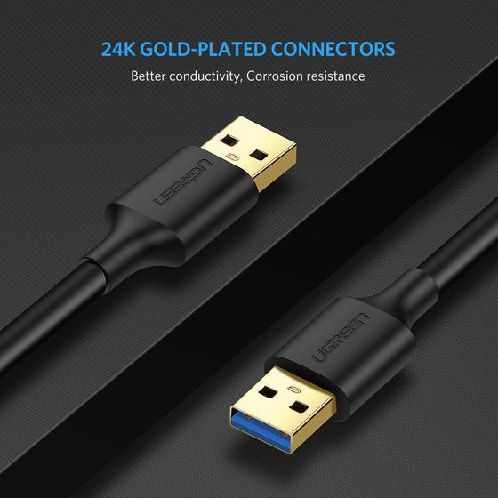 UGREEN USB 3.0 Male To A Male Data Cable 1.M 6 1Connect Ltd - Bringing IT and Communications Together