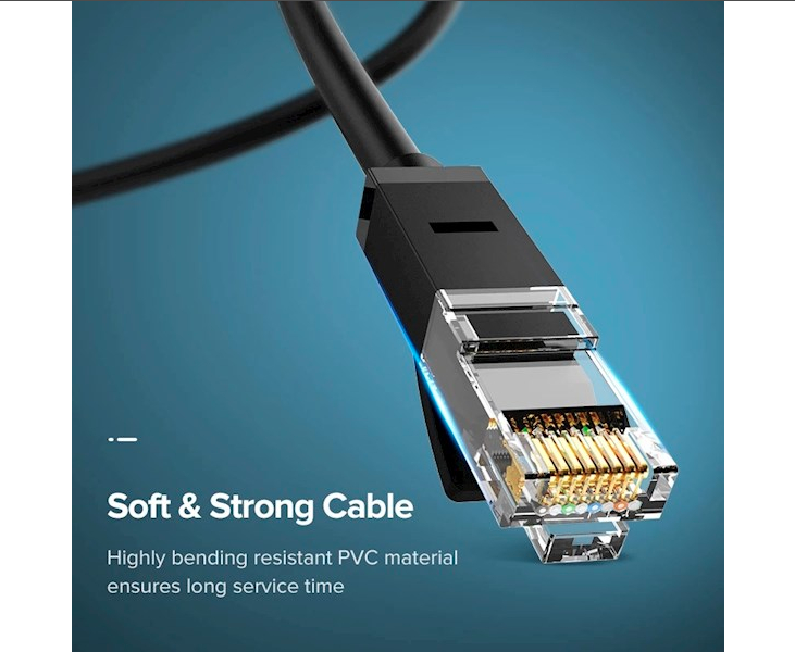 UGREEN Cat7 UTP Ethernet Cable (Black) 7 1Connect Ltd - Bringing IT and Communications Together