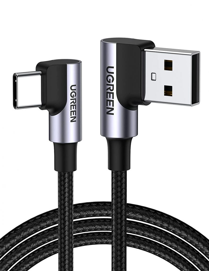 UGREEN Right Angle USB C Quick Charging Cable 1 1Connect Ltd - Bringing IT and Communications Together