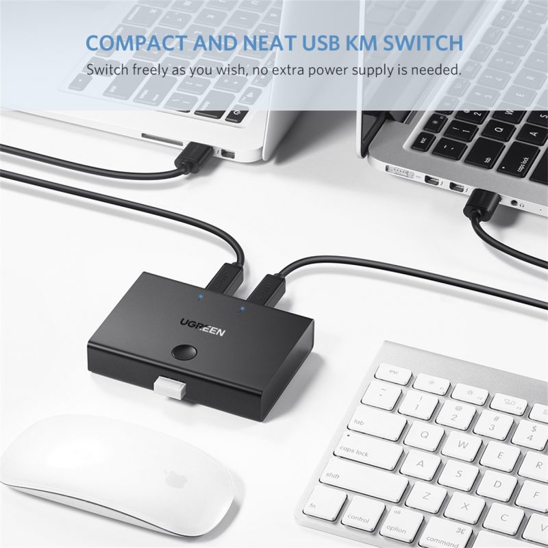 UGREEN USB 2.0 2x1 Sharing Switcher 3 1Connect Ltd - Bringing IT and Communications Together