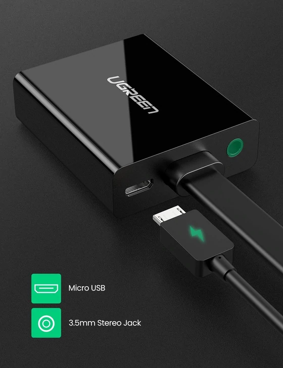 UGREEN HDMI to VGA Adapter 7 1Connect Ltd - Bringing IT and Communications Together