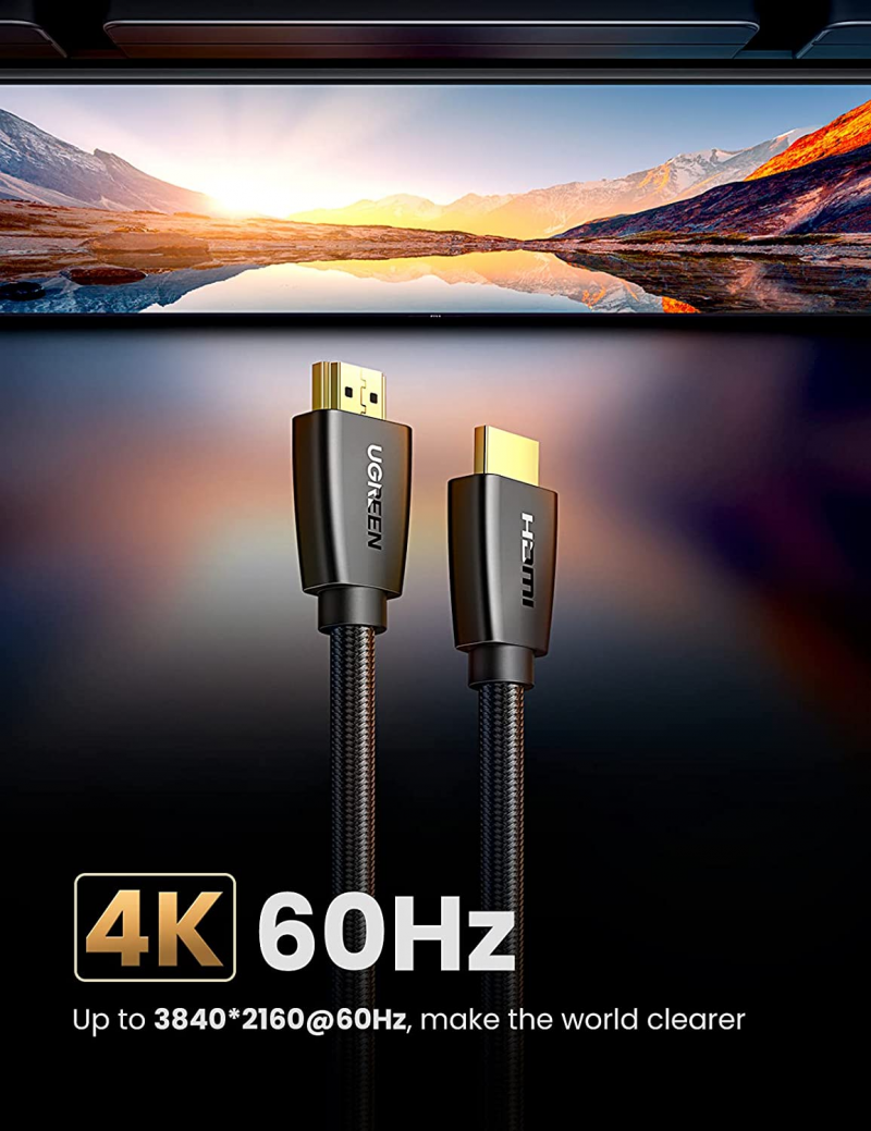 UGREEN UHD 4K High Speed HDMI 2.0 Cable 2 1Connect Ltd - Bringing IT and Communications Together