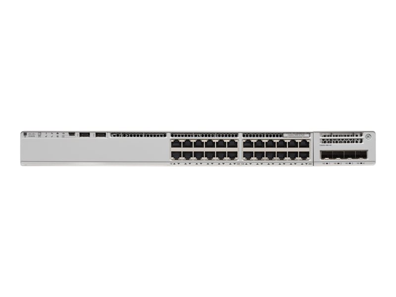 Cisco Catalyst 9200 - Network Essentials - switch - L3 - smart - 24 x 10/100/1000 (PoE+) - rack-mountable - PoE+ 1 1Connect Ltd - Bringing IT and Communications Together