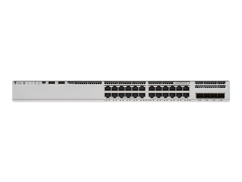 Cisco Catalyst 9200L - Network Advantage - switch - L3 - 24 x 10/100/1000 + 4 x Gigabit SFP (uplink) - rack-mountable 1 1Connect Ltd - Bringing IT and Communications Together