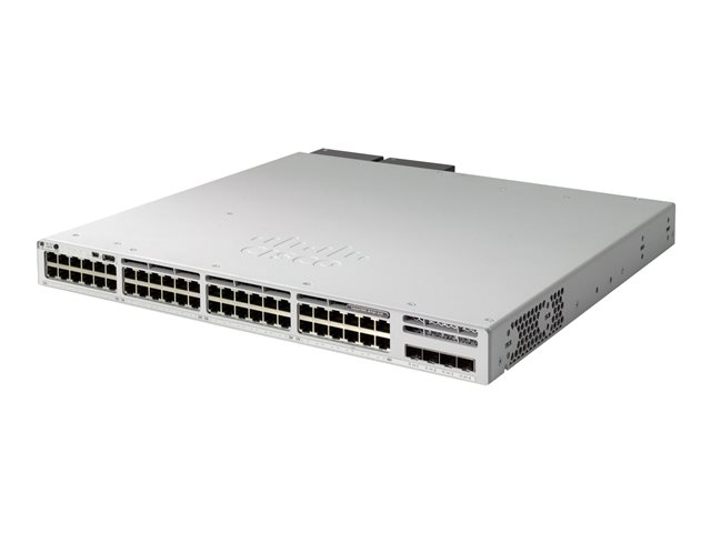 Cisco Catalyst 9300L - Network Essentials - switch - L3 - Managed - 48 x 10/100/1000 (PoE+) + 4 x 1 Gigabit Ethernet SFP+ - rack-mountable - PoE+ (890 W) - with 1 year Network Essentials 1 1Connect Ltd - Bringing IT and Communications Together