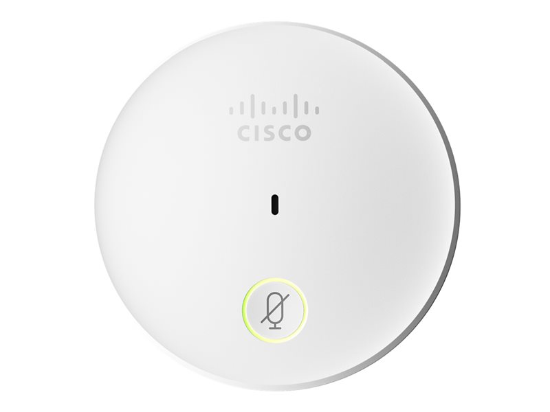 Cisco Telepresence Table - Microphone - for Spark MX700, MX800, TelePresence MX700, MX800, SX80, Webex Room 70 G2, Room Kit Pro 1 1Connect Ltd - Bringing IT and Communications Together