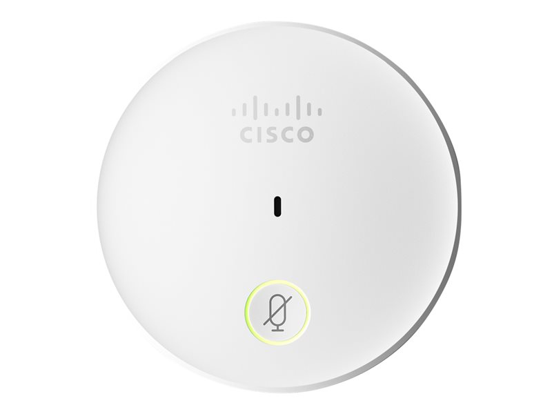 Cisco Telepresence Table - Microphone - for Spark Room 55, Room 70, Room Kit, Room Kit Plus, Codec Plus, TelePresence SX10, TelePresence System SX20, Webex Room 55, Room 70, Codec Plus 1 1Connect Ltd - Bringing IT and Communications Together