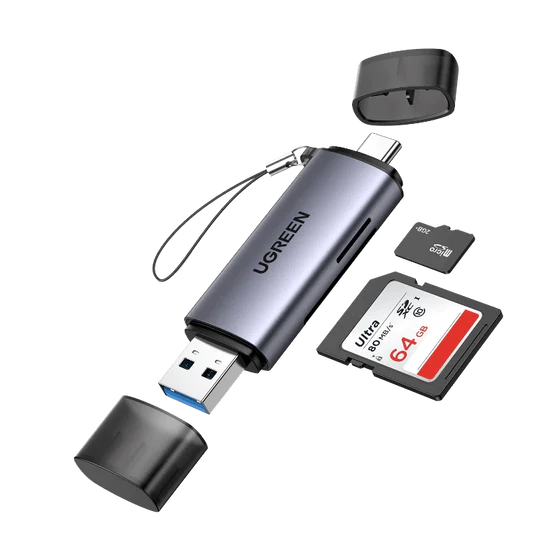 Ugreen 2-in-1 USB C adapter / card reader