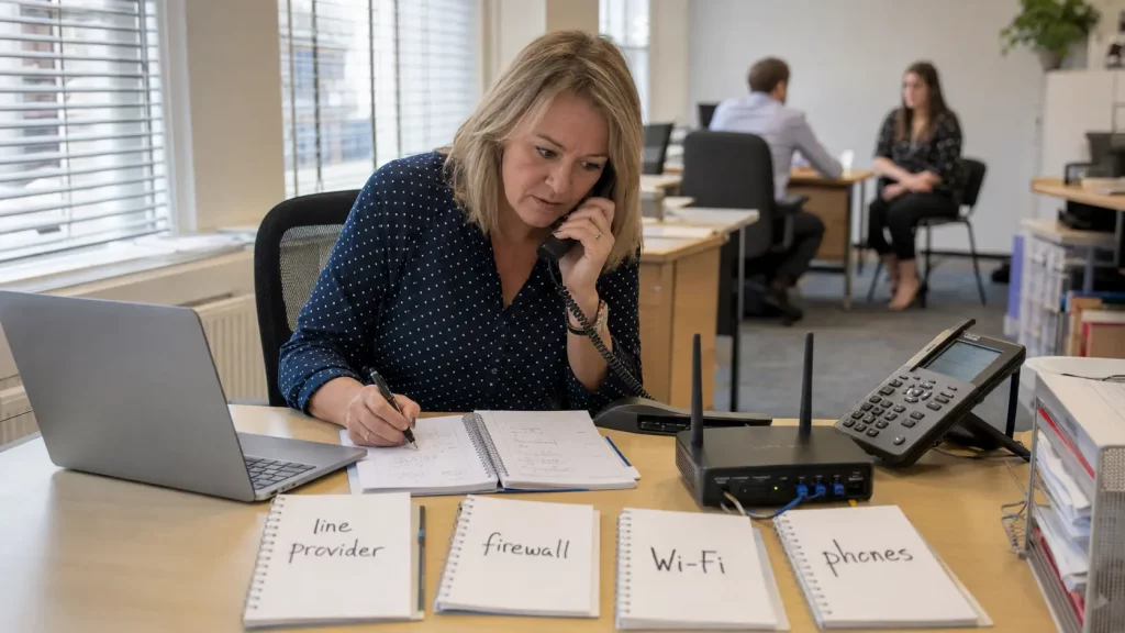 Fragmented IT suppliers and monitoring gaps in a UK SME office