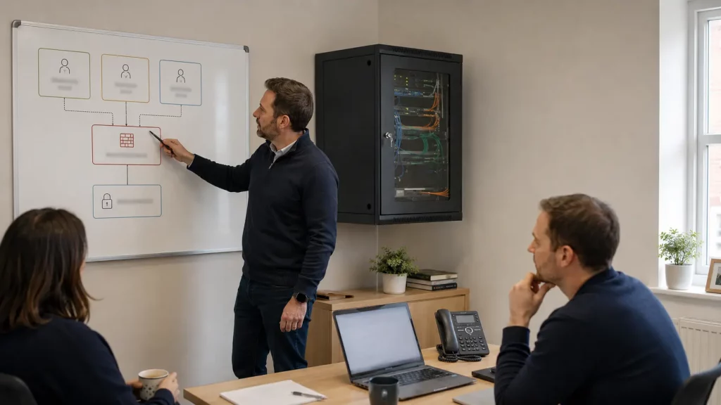 SME firewall management and remote access responsibility review