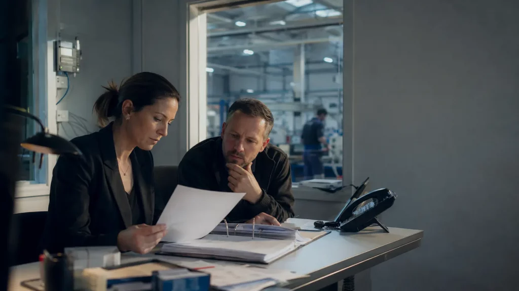 UK business leaders reviewing Cyber Essentials questions before answering a supplier
