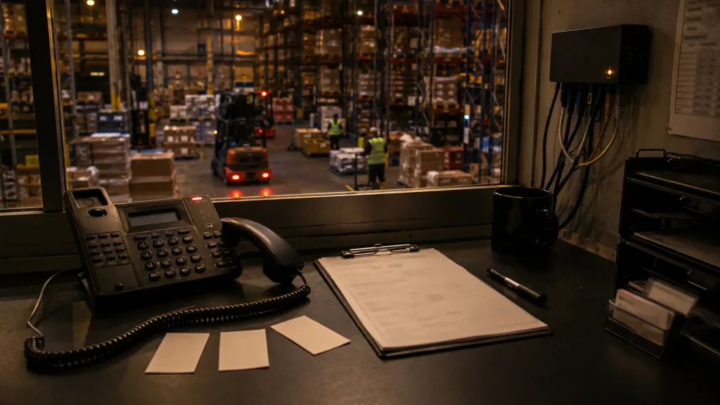 Unclear supplier escalation delaying assessment of a business network warning.
